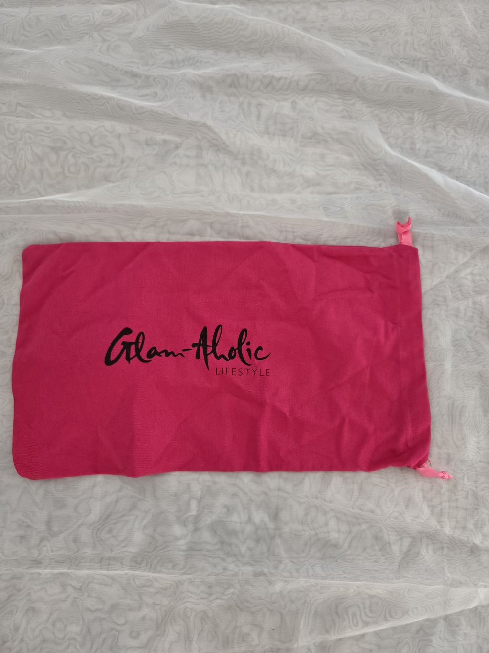 Glam-Aholic Lifestyle Hot Pink Dust Travel Bag